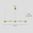 Hanging Minimalism Lights with adjustable height and modern design, perfect for elegant room decor.