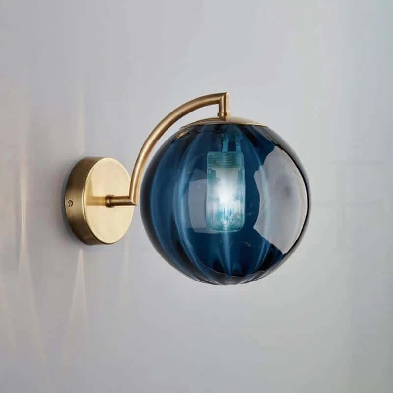 Wall Light Fixtures, Wall Light Fixtures, Wall Light Fixtures, Colourful Glass Modern Wall Light