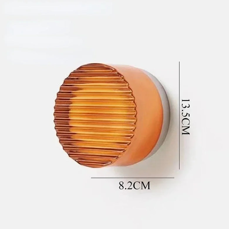 Futuristic and Unique Solid Plexiglass Wall Light
