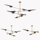 Hoxton - Typical 50s Pendant Light featuring a modern design with metal construction and multiple light sources.