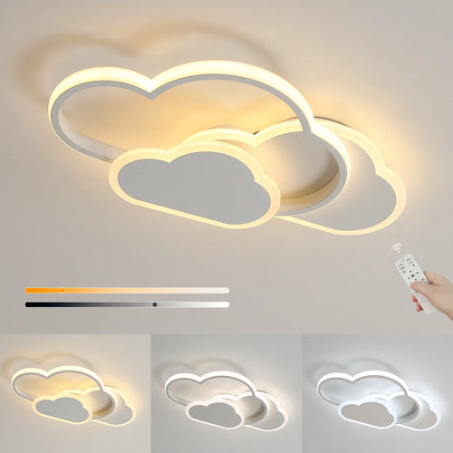 Cloud LED Ceiling Light with Remote Control