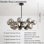 smoke grey lampshade