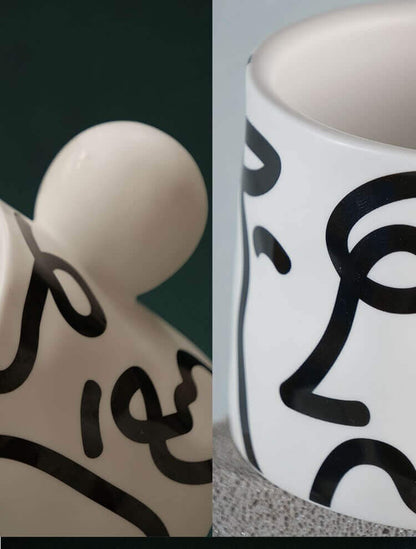 Matisse Mug: Unique 400ml Artistic Ceramic Drinkware