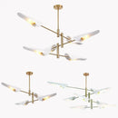Hoxton - Typical 50s Pendant Light showcasing a stylish, modern design with bright LED accents.