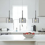 Neo Transparent Light Fixture: Elegant Scandinavian Design