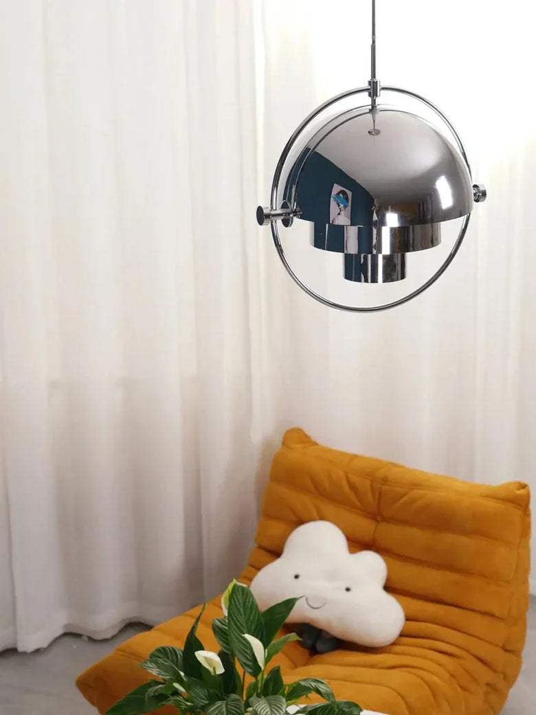 Geometric Halo Pendant Light