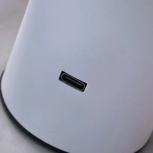 Rechargeable LED Mushroom Table Lamp – Touch Dimmable, Nordic Minimalist Design Type-C port for charging.