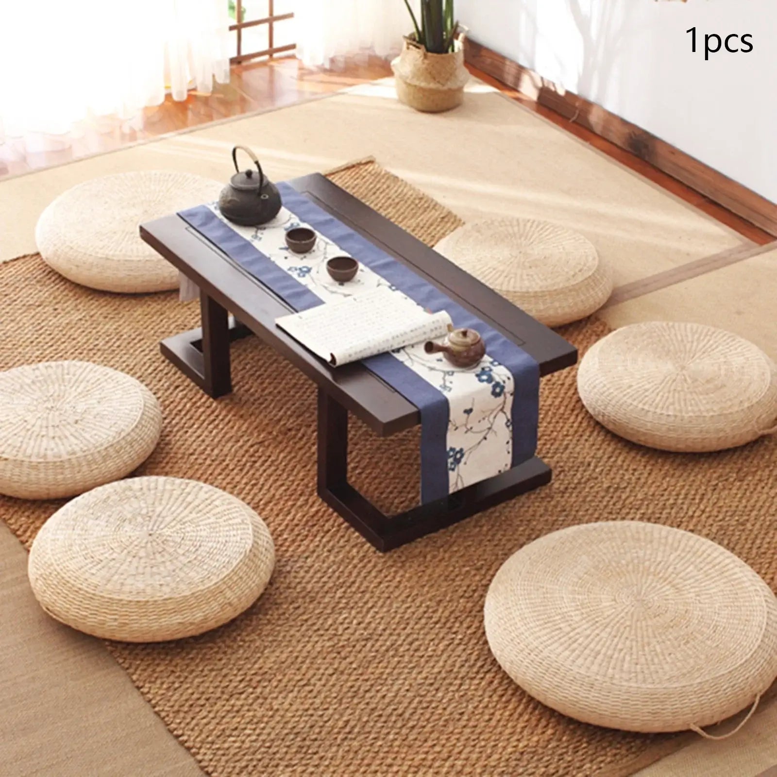 Eco-Friendly Japanese Tatami Cushions