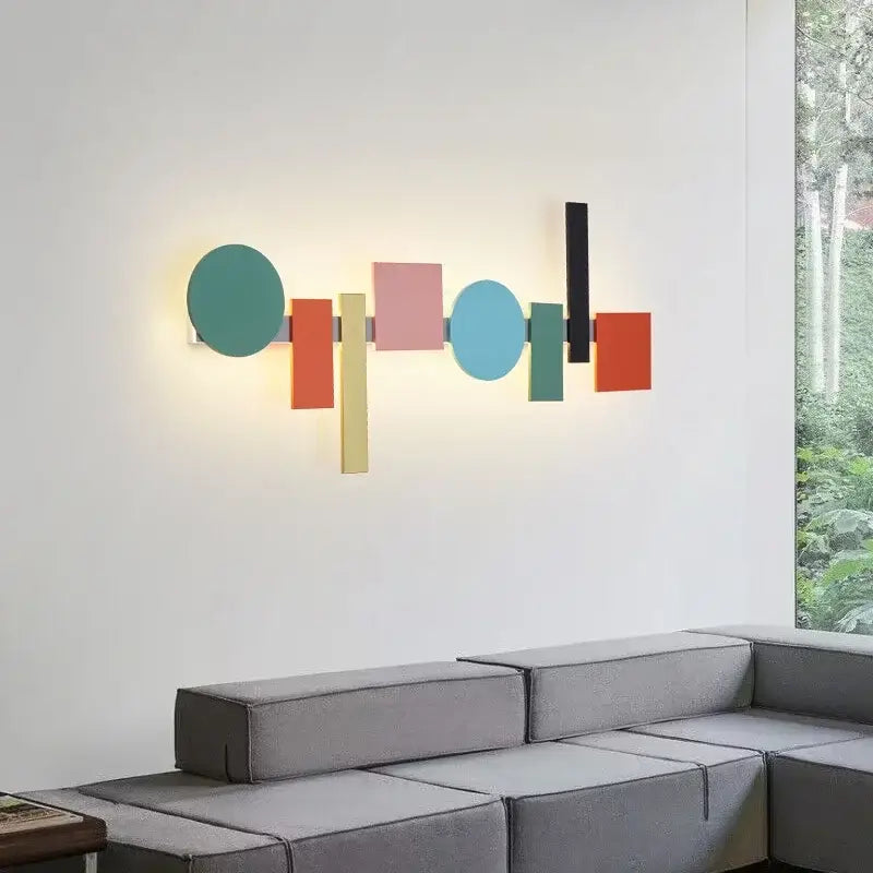 Multicolour Wall Totem - LED Geometric Light