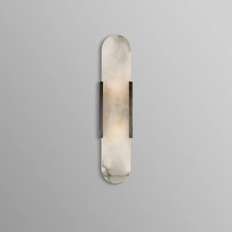 Luxurious Posh Marble & Gold Sconce