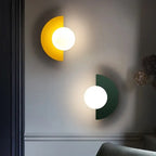 Halfmoon Metal Sconce - Stylish & Colorful Lighting