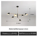 Cone Shaped Classic 50s Pendant Light with black and gold design, suitable for modern interiors, made of iron.