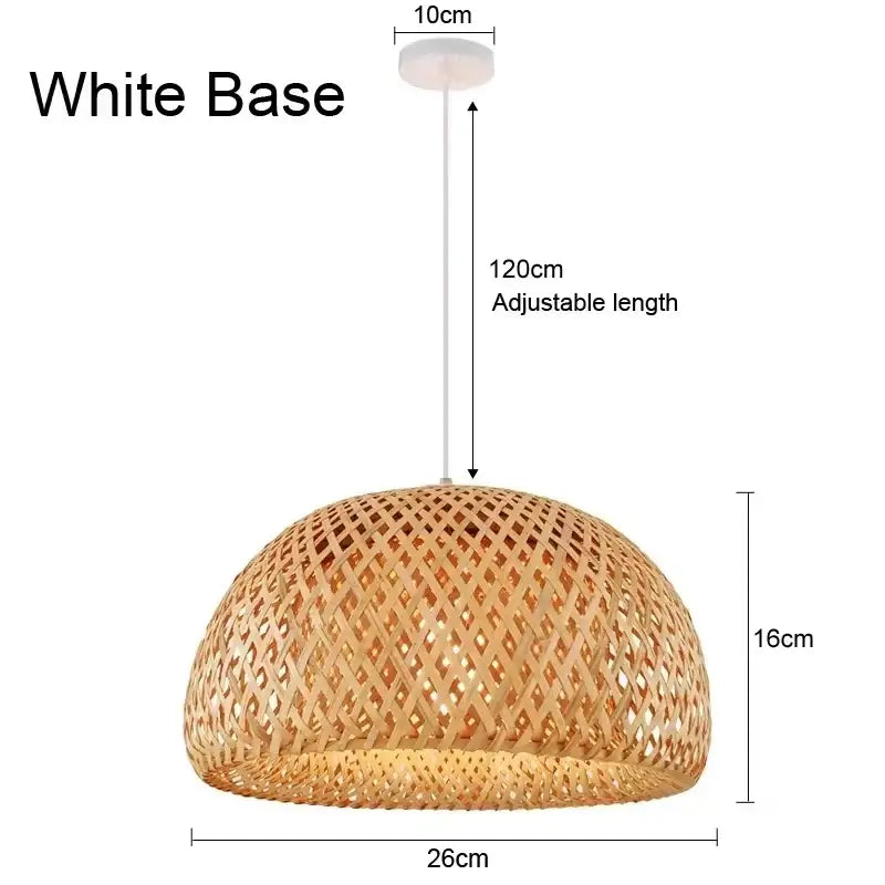 Eco-Friendly Rattan Pendant Lamp - Unique Design