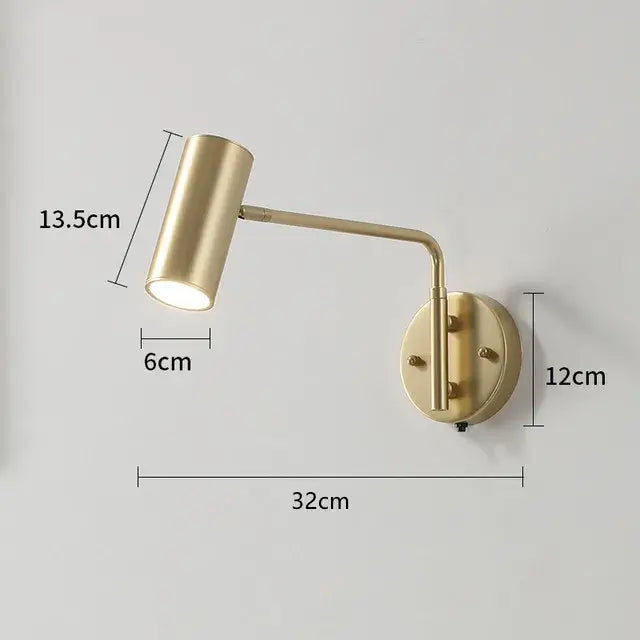 Swing Long Arm LED Wall Lamp - Modern Lighting