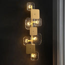Astonishing Vintage Textured Glass and Brass Wall Lights featuring modern sconce LED design and textured glass details.