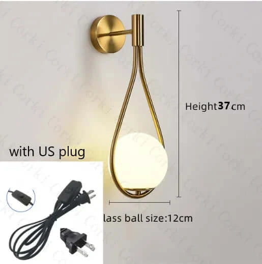 You will find Drop Luxury Glass Ball Wall lamp, £45.0 on www.nauradika.com in our collection: Wall Light Fixtures
