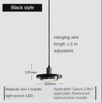 Modern Marble LED Pendant Lights