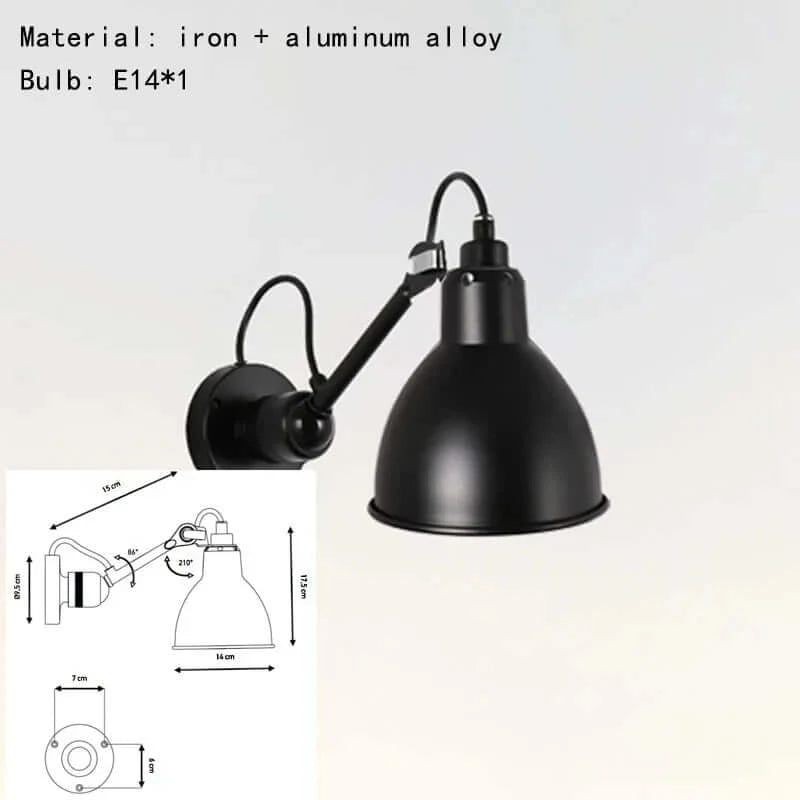 Wall Light Fixtures, Wall Light Fixtures, Wall Light Fixtures, Wall Mounted Architect Lamp: comes in 6 different colours.