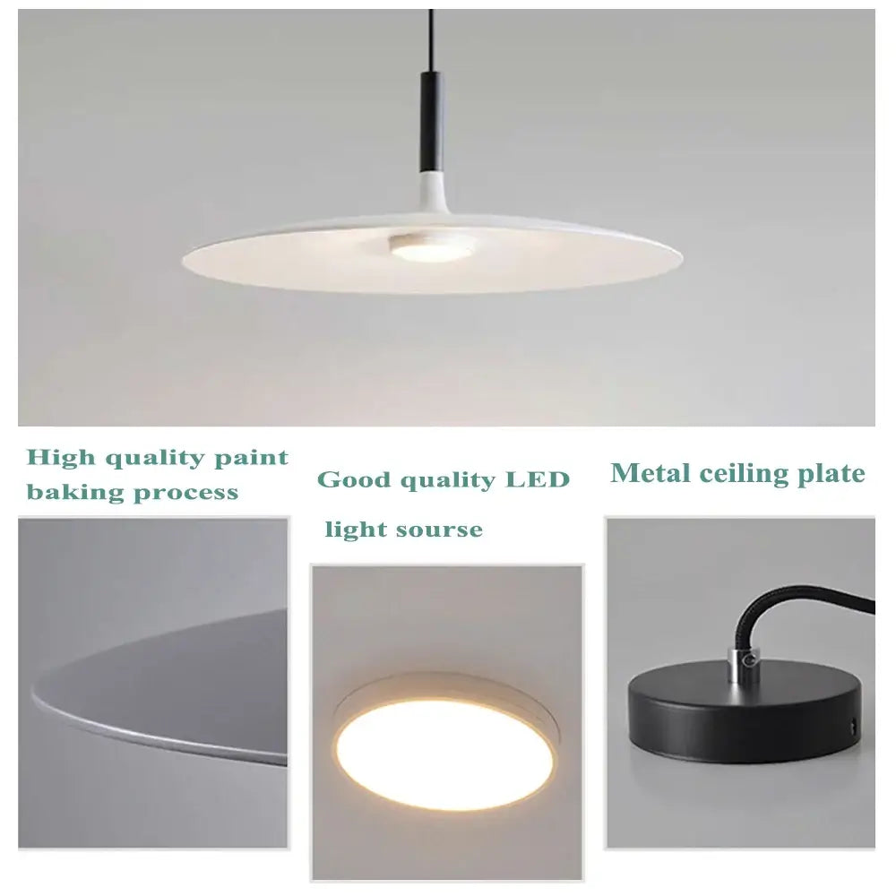 Sleek Modern LED Pendant Lamps - Stylish Design