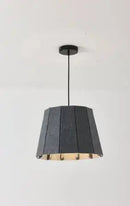 Modern Felt Pendant Lamp – Playful Stitch-Detail Chandelier for Dining Rooms, Bedrooms & Hotels.