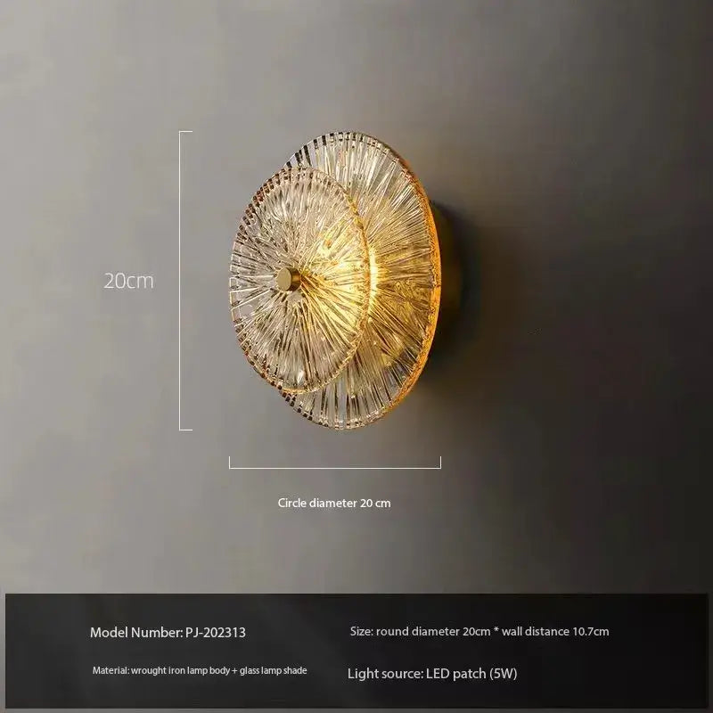 Art Deco Flower Wall Light - Modern Elegance