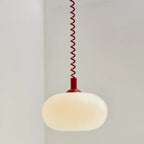 Bauhaus Glass Chandeliers - Bright Cord Elegance