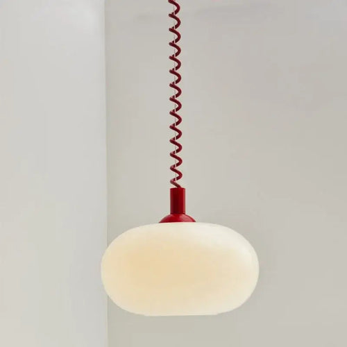 Bauhaus Glass Chandeliers - Bright Cord Elegance