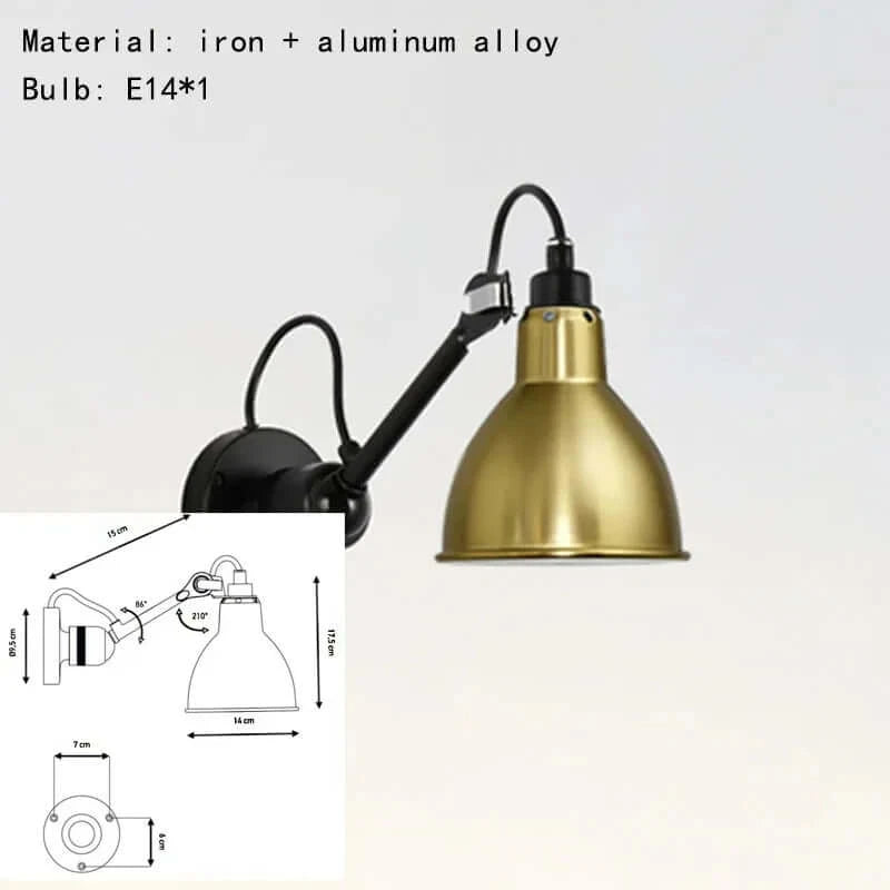 Wall Light Fixtures, Wall Light Fixtures, Wall Light Fixtures, Wall Mounted Architect Lamp: comes in 6 different colours.