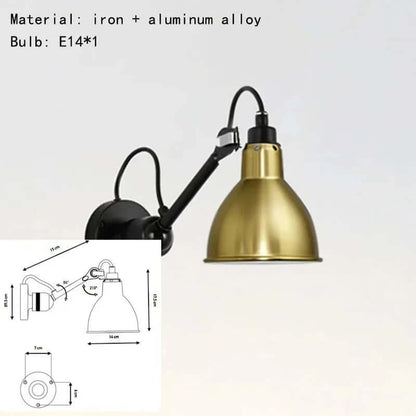 Wall Light Fixtures, Wall Light Fixtures, Wall Light Fixtures, Wall Mounted Architect Lamp: comes in 6 different colours.