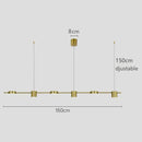 Hanging Minimalism Lights with adjustable height and sleek design for modern home decor.