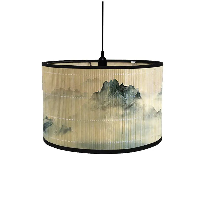 Japanese Style Bamboo Lamp Shade | Elegant Lighting