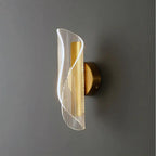 Gold Nordic Sconce - Modern LED Elegance