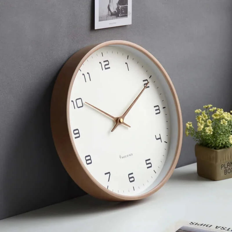 Wall Clocks, Wall Clocks, Wall Clocks, Nordic Minimalist Wooden Wall Clock for Modern Homes