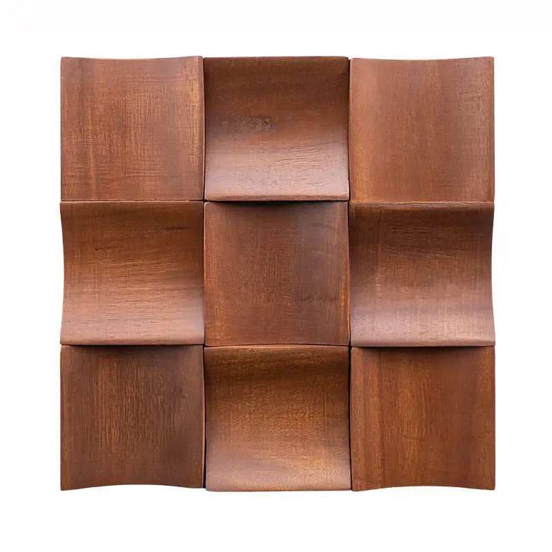 Decor, Decor, Decor, Walnut Wood Sound-Absorbing Panel 30x30cm - Enhance Your Space with Style and Functionality