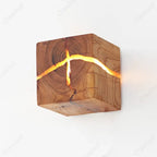 Natural Wood Wall Lights - Unique Eco Design
