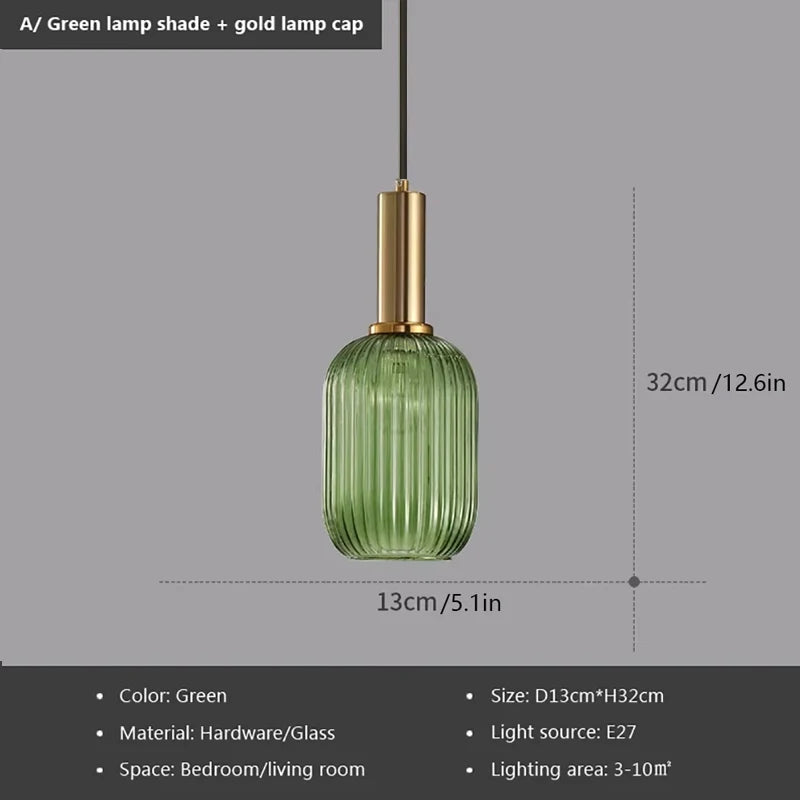 Pendant Light: Modern Nordic Glass Hanging Lighting Fixtures