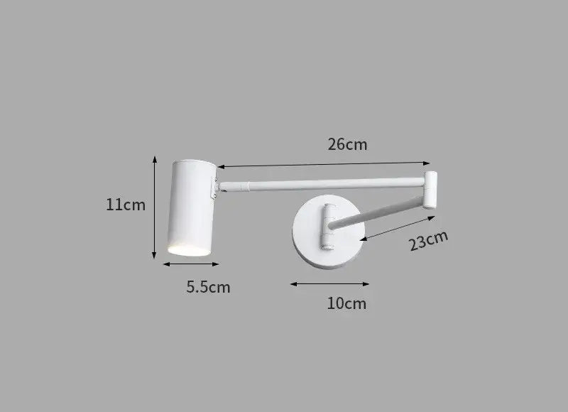 Swing Long Arm LED Wall Lamp - Modern Lighting