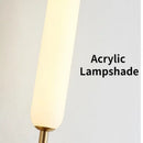 Acrylic lampshade of the Lollipop Art Deco Wall Light Fixture showcasing its modern design.