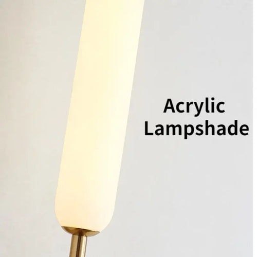 Acrylic lampshade of the Lollipop Art Deco Wall Light Fixture showcasing its modern design.