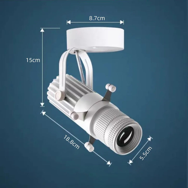 Rotatable Adjustable LED Spotlight with Aperture Variable