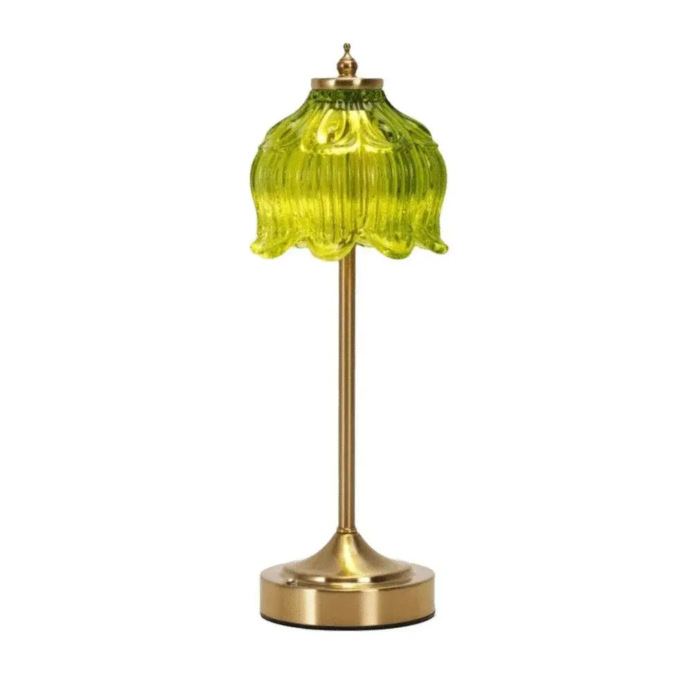 Art-Deco Glass Cordless Lamp: 8 styles