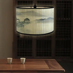 Japanese Style Bamboo Lamp Shade | Elegant Lighting