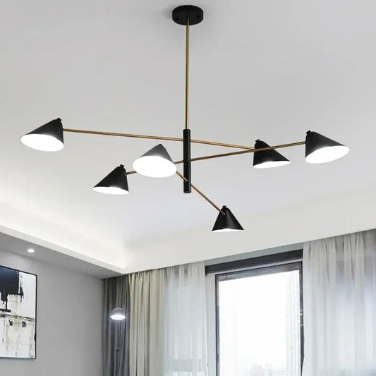 Classic 50s Pendant Light - Cone Shaped Design
