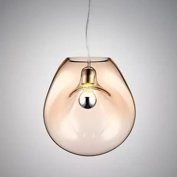Modern Irregular Glass Globe Hanging Light