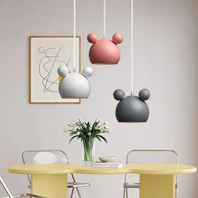 Cartoon Mouse Lamp Shade - Nordic Style