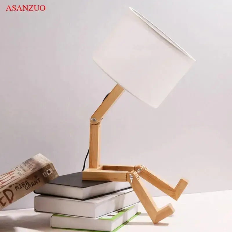 Robot Table Lamp - Creative & Charming Design
