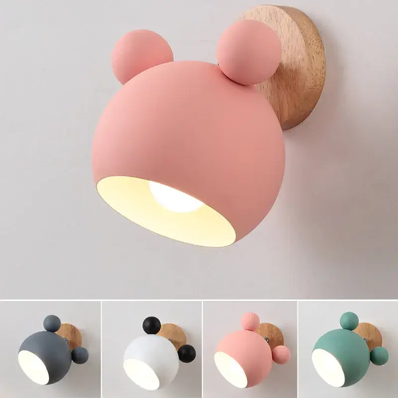 Playful Mouse-shaped Wall Lamps - Eco-Friendly Light