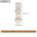 70s Retro Shell Multi-String Light Pendant showcasing elegant shell accents and versatile lighting options.