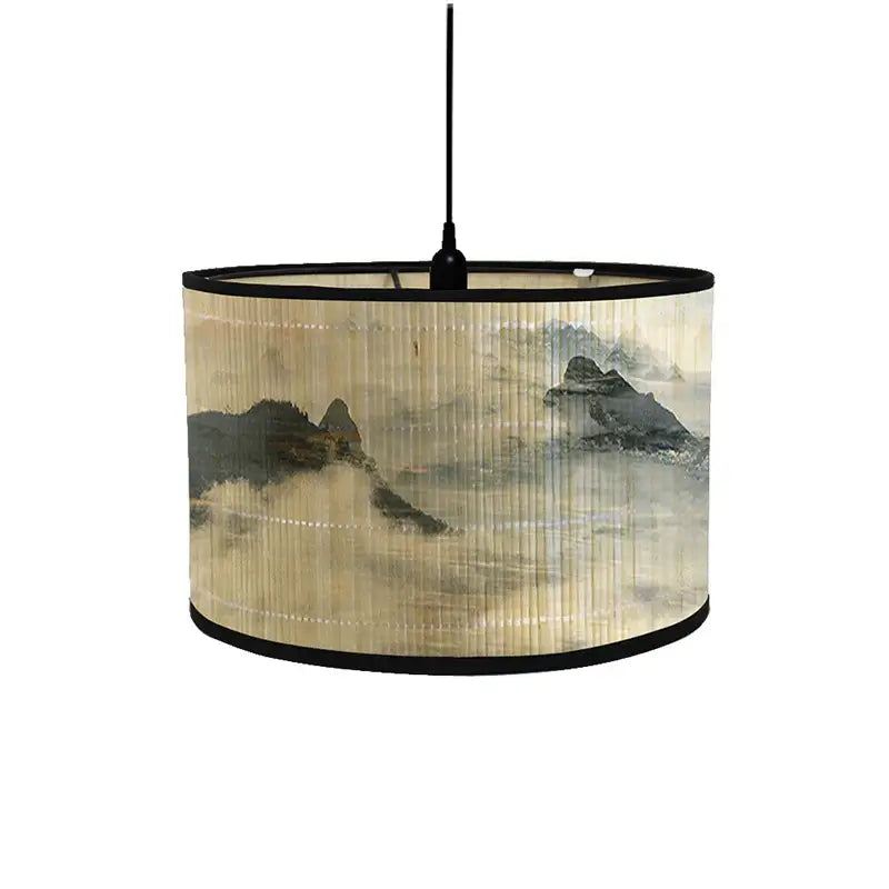 Japanese Style Bamboo Lamp Shade | Elegant Lighting