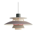 Classic Nordic Designer Pendant Lights Available in 3 different sizes, featuring a layered design and adjustable cord.